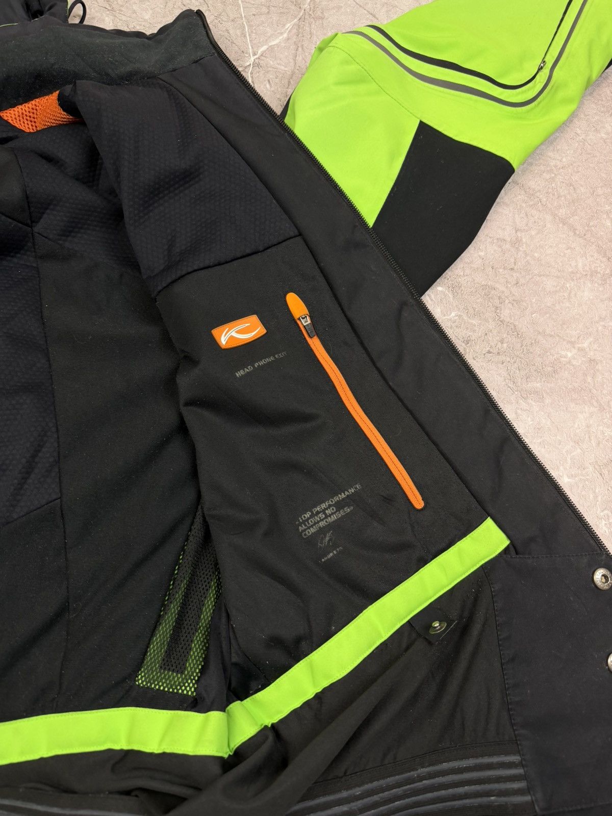 KJUS KJUS Primaloft Ski Green Jacket Hooded Waterproof Mens Sz M Size US M / EU 48-50 / 2 - 7 Thumbnail
