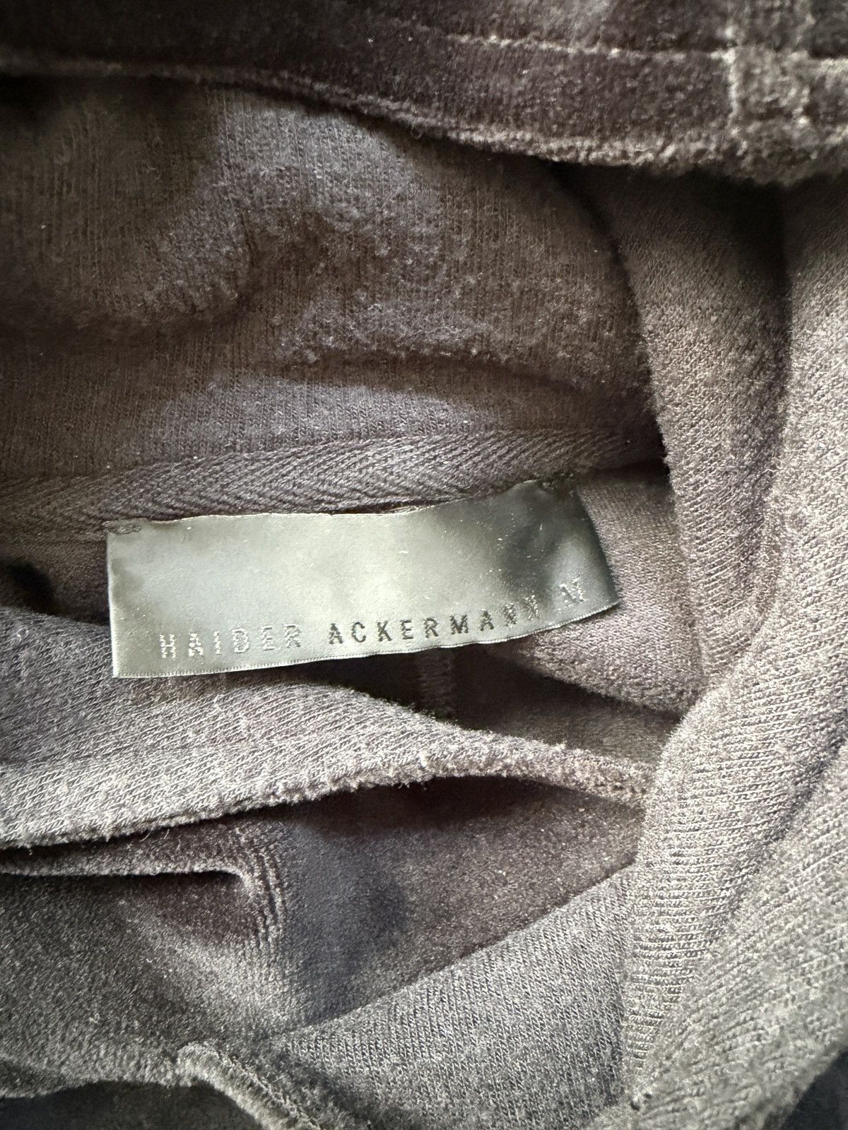Haider Ackermann Haider Ackermann Oversized Velour Hoodie Size US M / EU 48-50 / 2 - 4 Thumbnail