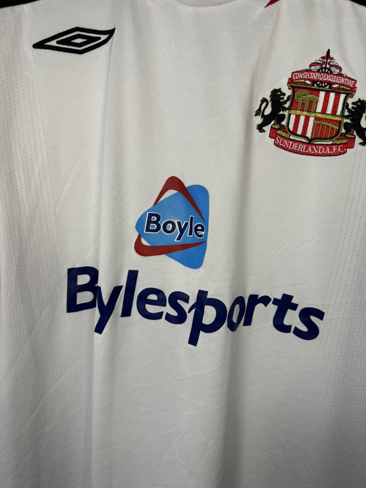 Other Sunderland Away 2007/08 Umbro Soccer Jersey Blokcore Size US XL / EU 56 / 4 - 7 Thumbnail