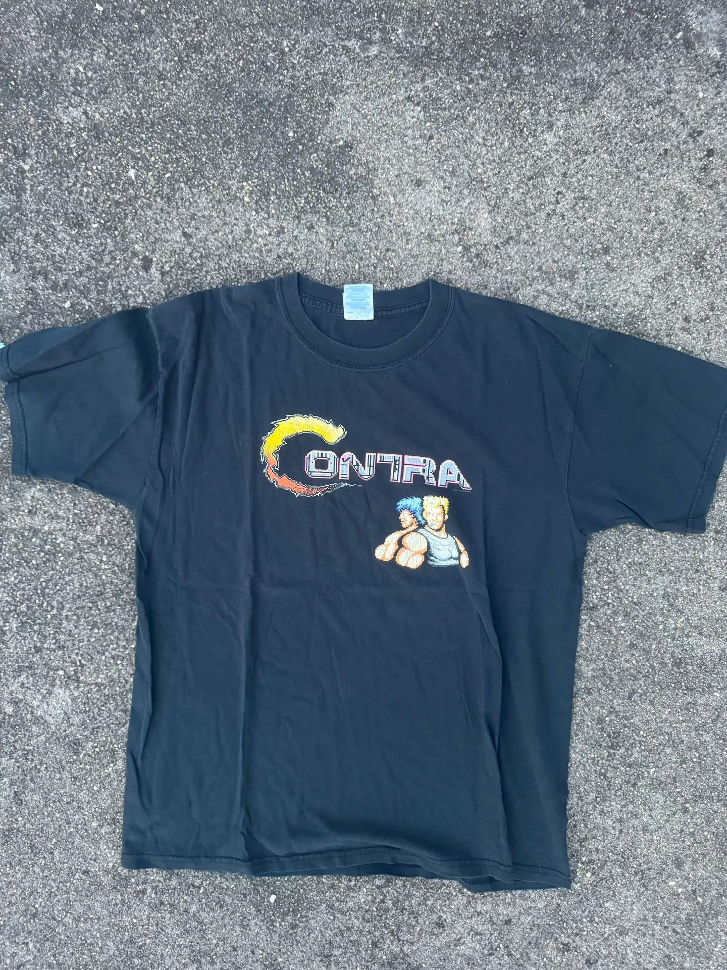 Vintage Vintage Contra Game Graphic Tee Size US M / EU 48-50 / 2 - 1 Thumbnail