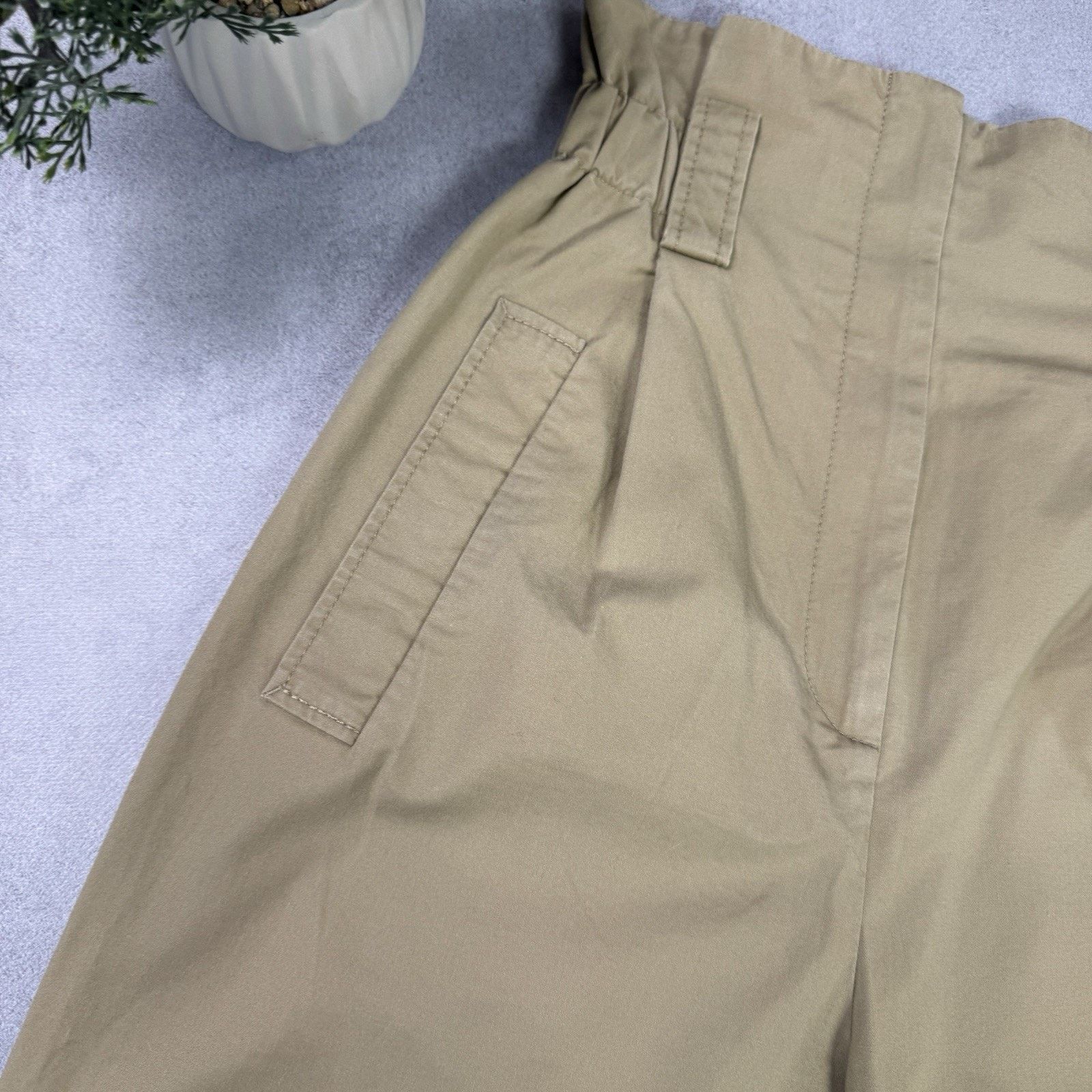Sandro Sandro Women Chino Pants Cotton Beige Size 34 Size 25" / US 0 / IT 36 - 6 Thumbnail
