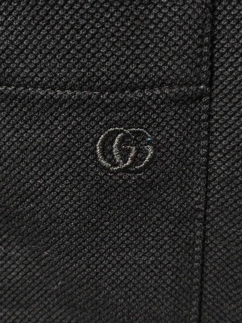 Gucci GucciSS23 Gucci Lido Solid Color Webbing Pullover Short Sle Size US XL / EU 56 / 4 - 3 Thumbnail