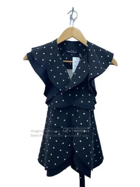 Comme des Garcons Comme Des Garcons Black polka dot vest top Size M / US 6-8 / IT 42-44 - 1 Thumbnail