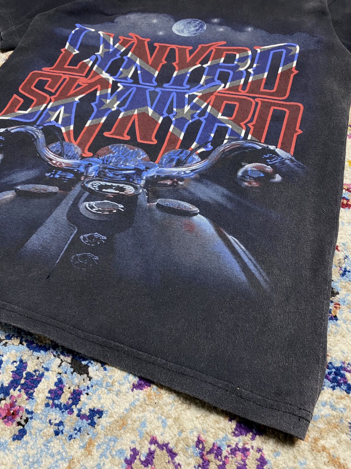 Band Tees × Vintage Vtg 90s Lynyrd Skynyrd 20 Anniversary Tour ss T Shirt Size US M / EU 48-50 / 2 - 6 Thumbnail