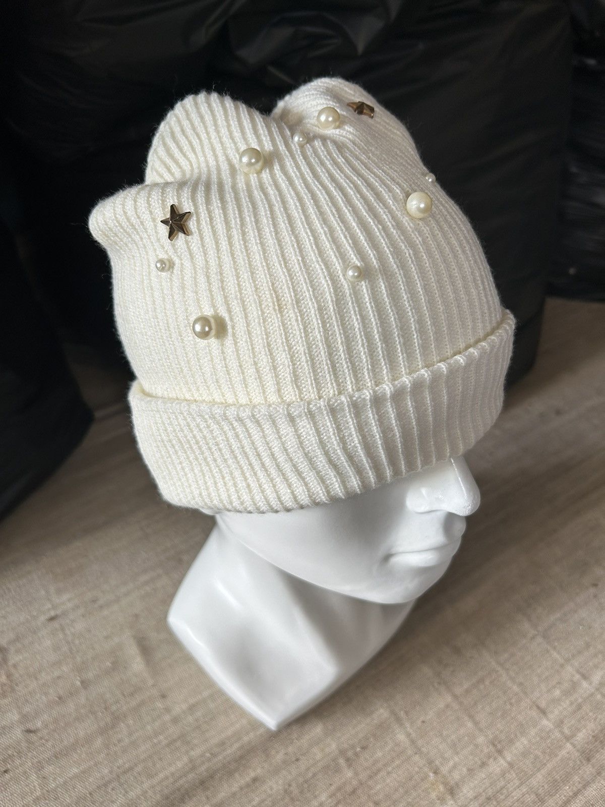 Japanese Brand × Kapital × Vintage Punk Bondage Style Japanese Rare Beanie Hats 🎌☠️ Size ONE SIZE - 6 Thumbnail