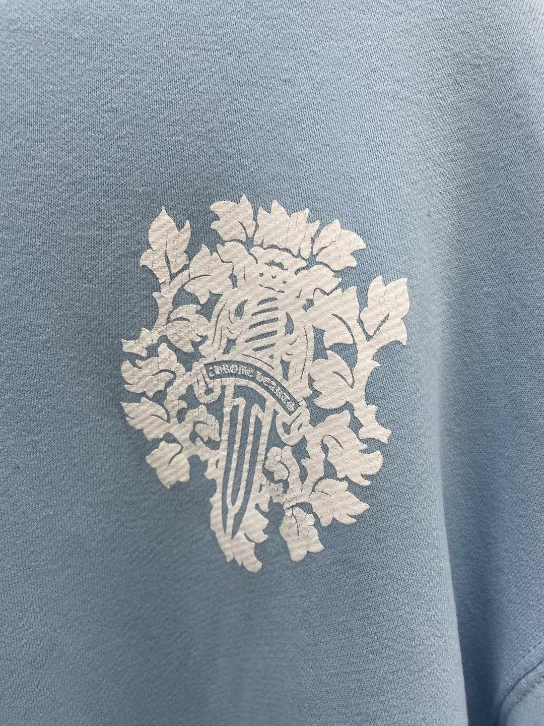 Chrome Hearts Chrome Hearts Art Basel Dagger Babyblue Pullover Hoodie Size US XL / EU 56 / 4 - 3 Thumbnail