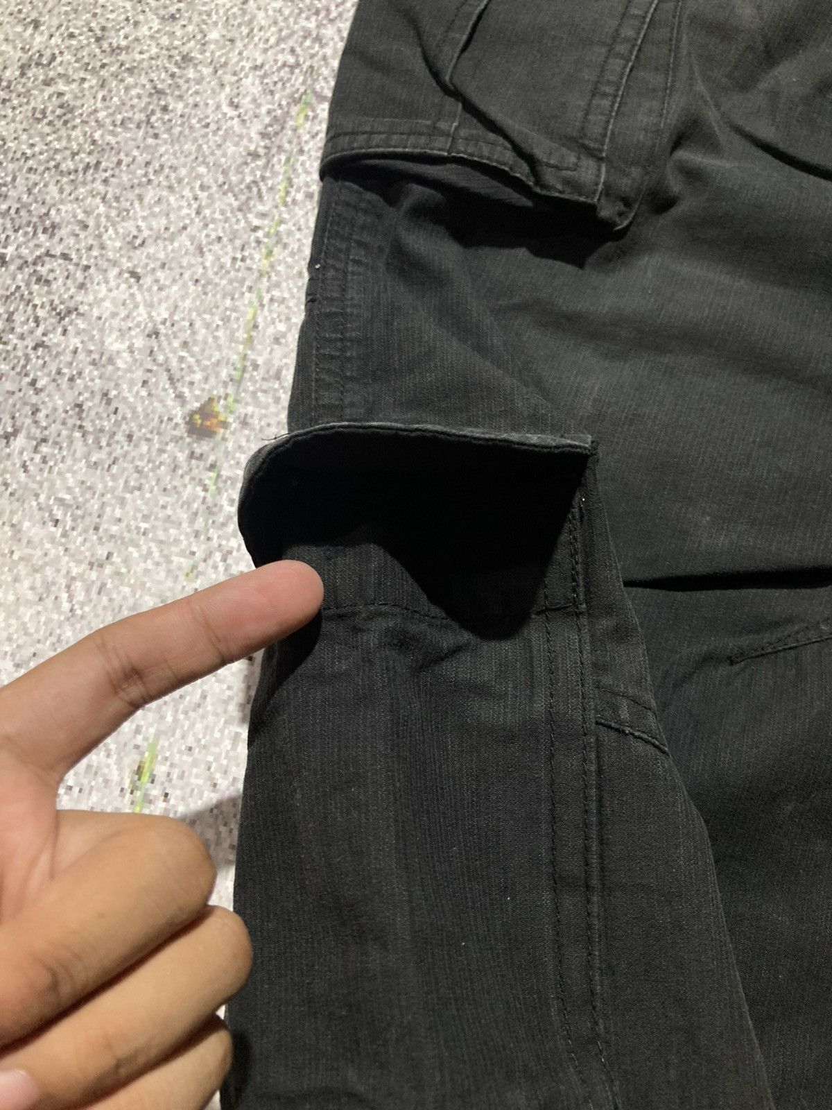 Japanese Brand 2000s Takeo Kikuchi Multipocket Cargo Pants Black Designer Size US 34 / EU 50 - 9 Thumbnail