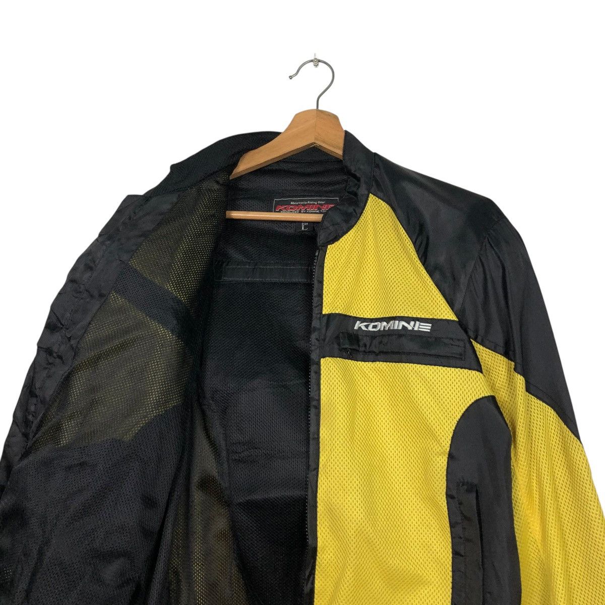 Japanese Brand 🔥VINTAGE BIKER JACKET MOTORCYCLE KOMINE PADDING SAFEY CARGO Size US L / EU 52-54 / 3 - 14 Thumbnail