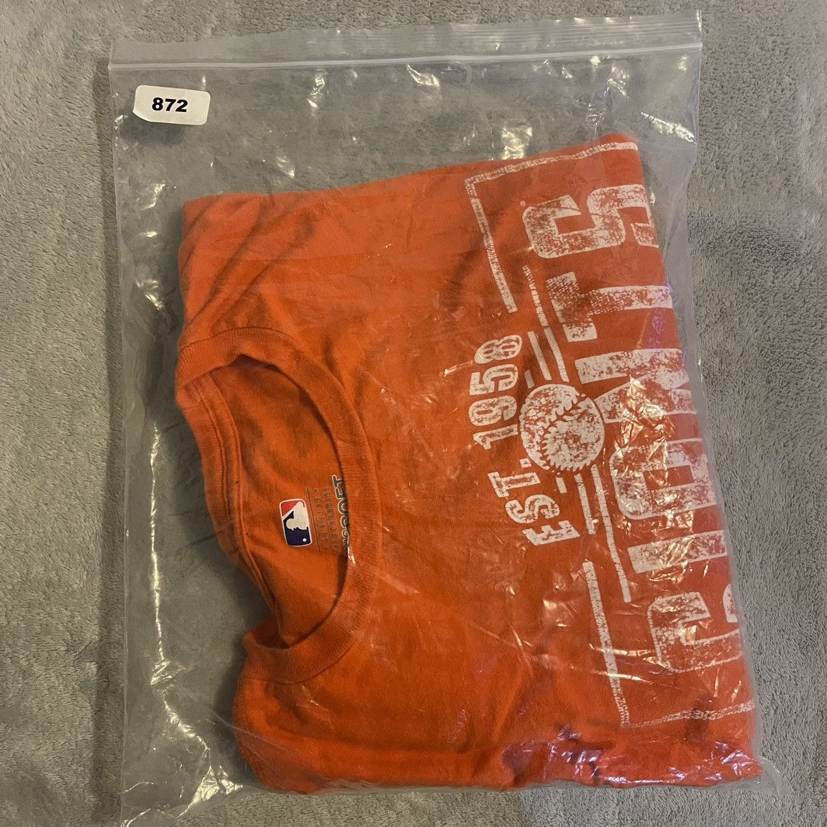 Other San Francisco Giants Shirt Men XL Orange Baseball MLB Tee Size US XL / EU 56 / 4 - 6 Thumbnail