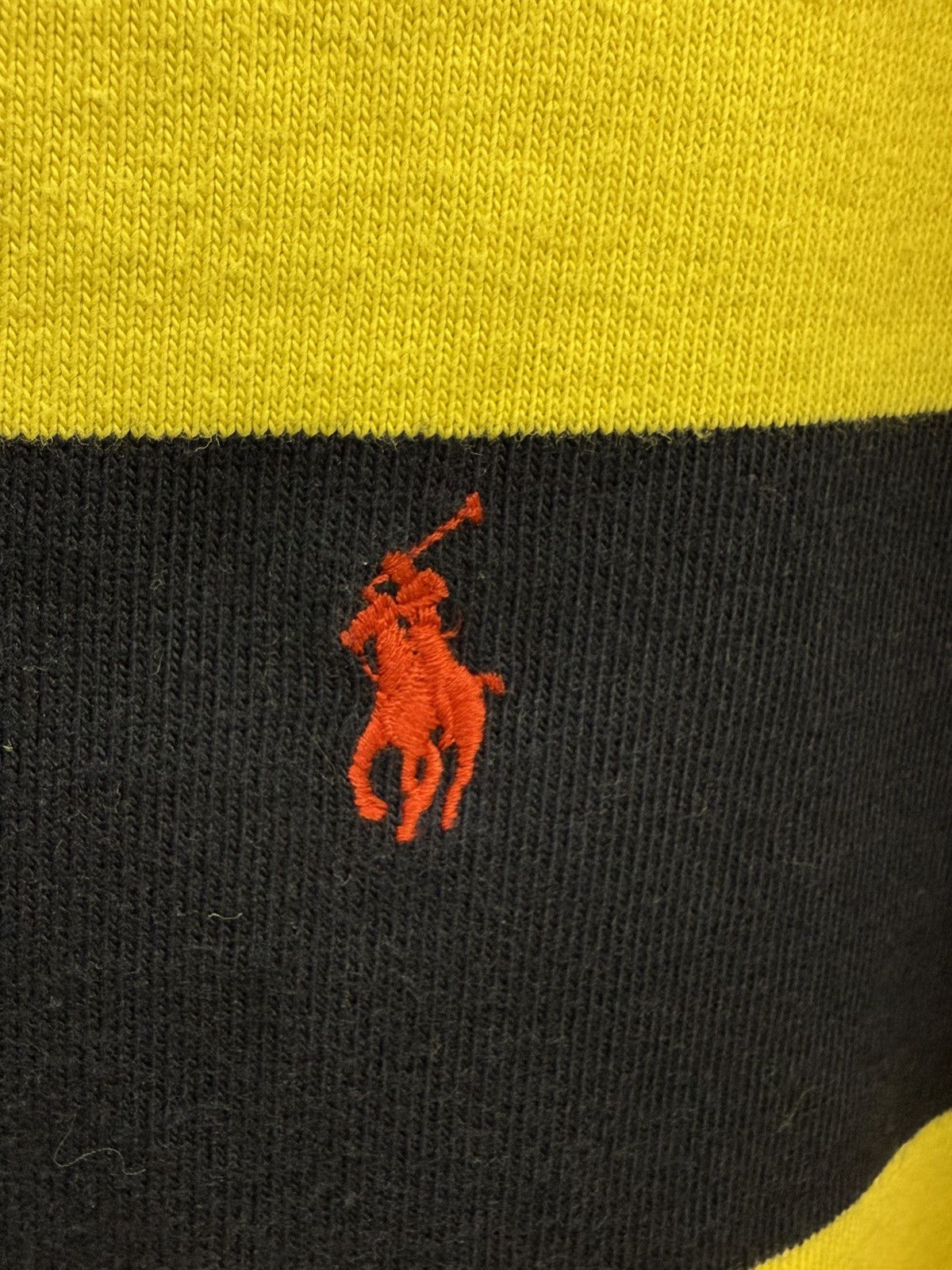 Polo Ralph Lauren Vintage Polo Ralph Lauren Logo Striped Rugby Pullover Shirt Size US L / EU 52-54 / 3 - 4 Thumbnail