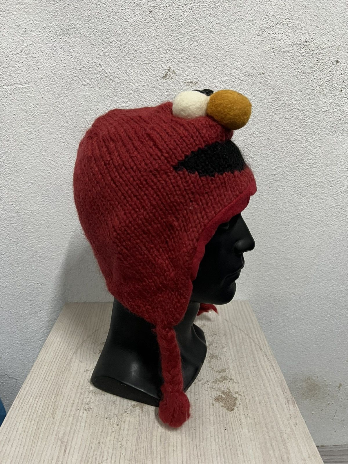 Handmade Handmade Sesame Street Earflap Beanie Hat Size ONE SIZE - 4 Thumbnail