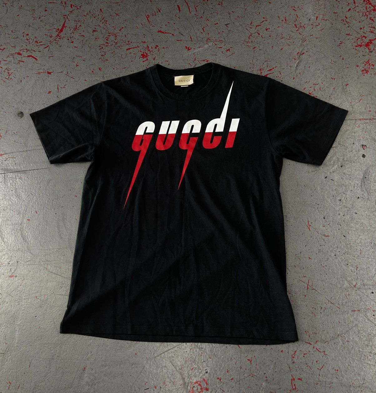 Gucci Gucci Blade Print T-shirt Size XL Size US XL / EU 56 / 4 - 1 Thumbnail