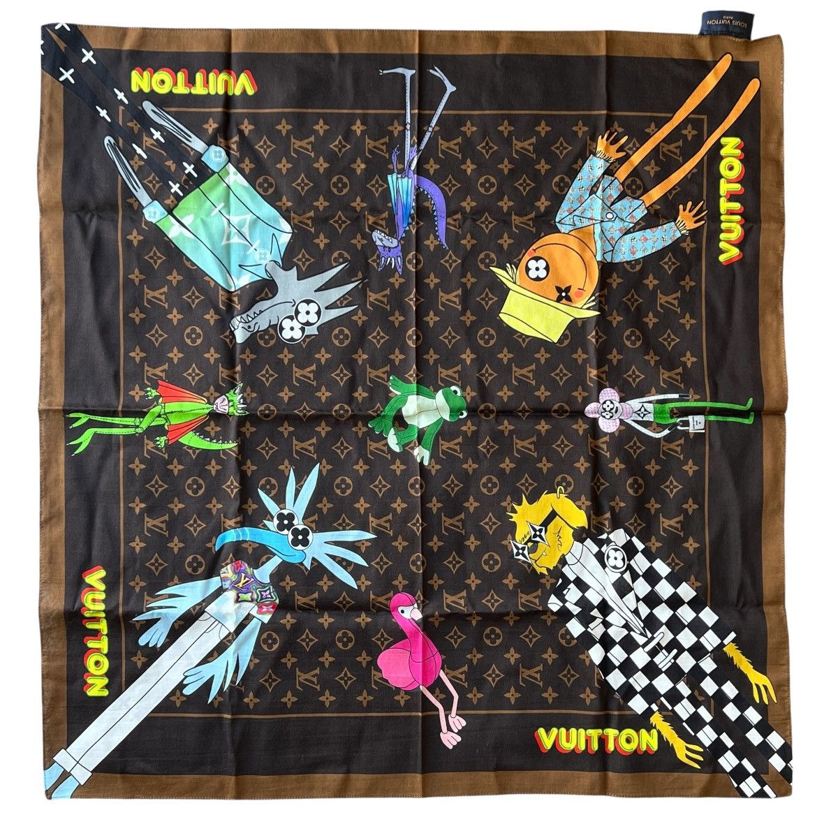Louis Vuitton LOUIS VUITTON LV² NIGO Animated Monogram Scarf & Mask Set Size ONE SIZE - 2 Thumbnail