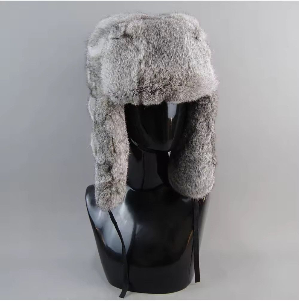 Other Warm Fur Bomber Hat With Earflaps Size ONE SIZE - 1 Thumbnail