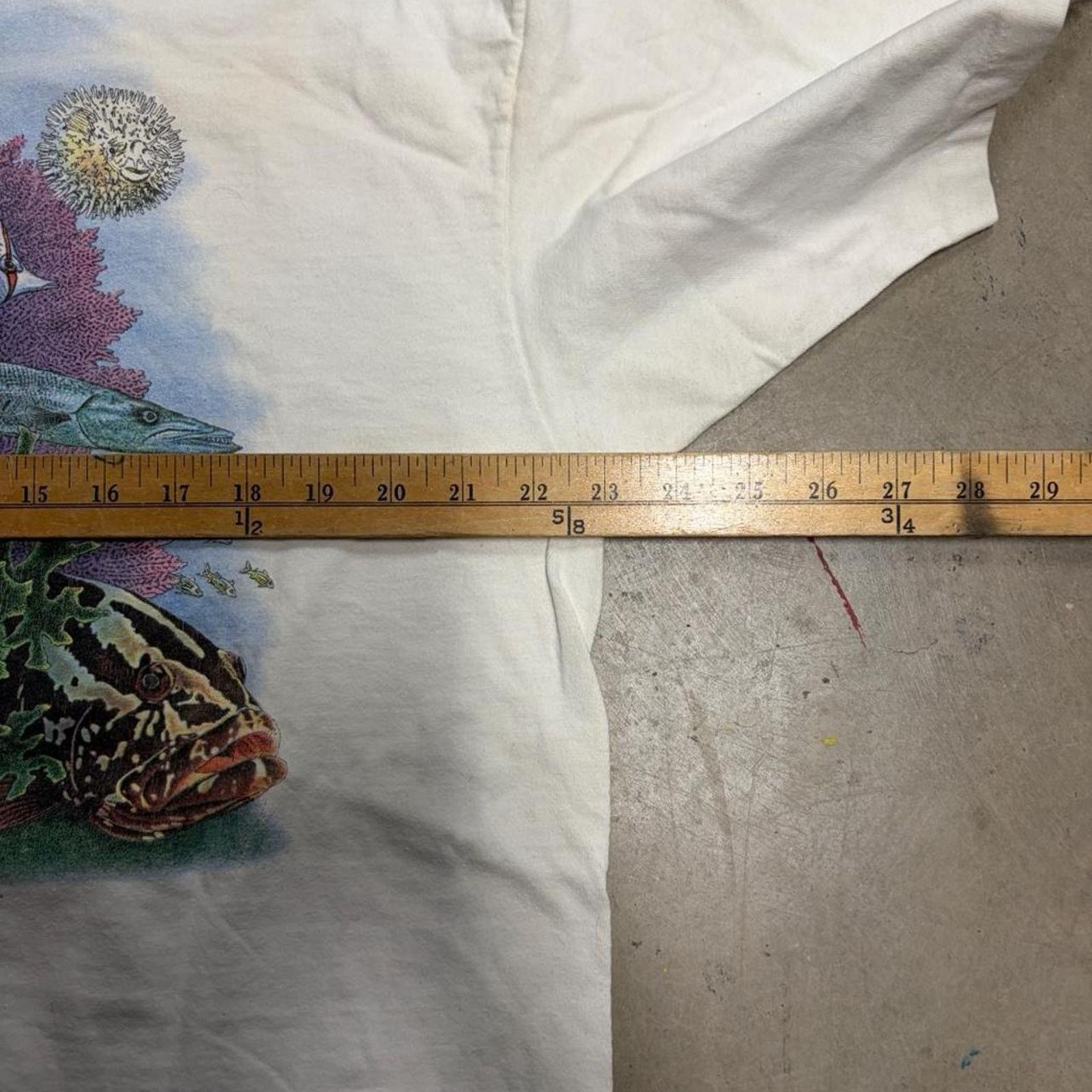 Hanes 90s aop nature tee Size US XXL / EU 58 / 5 - 6 Thumbnail