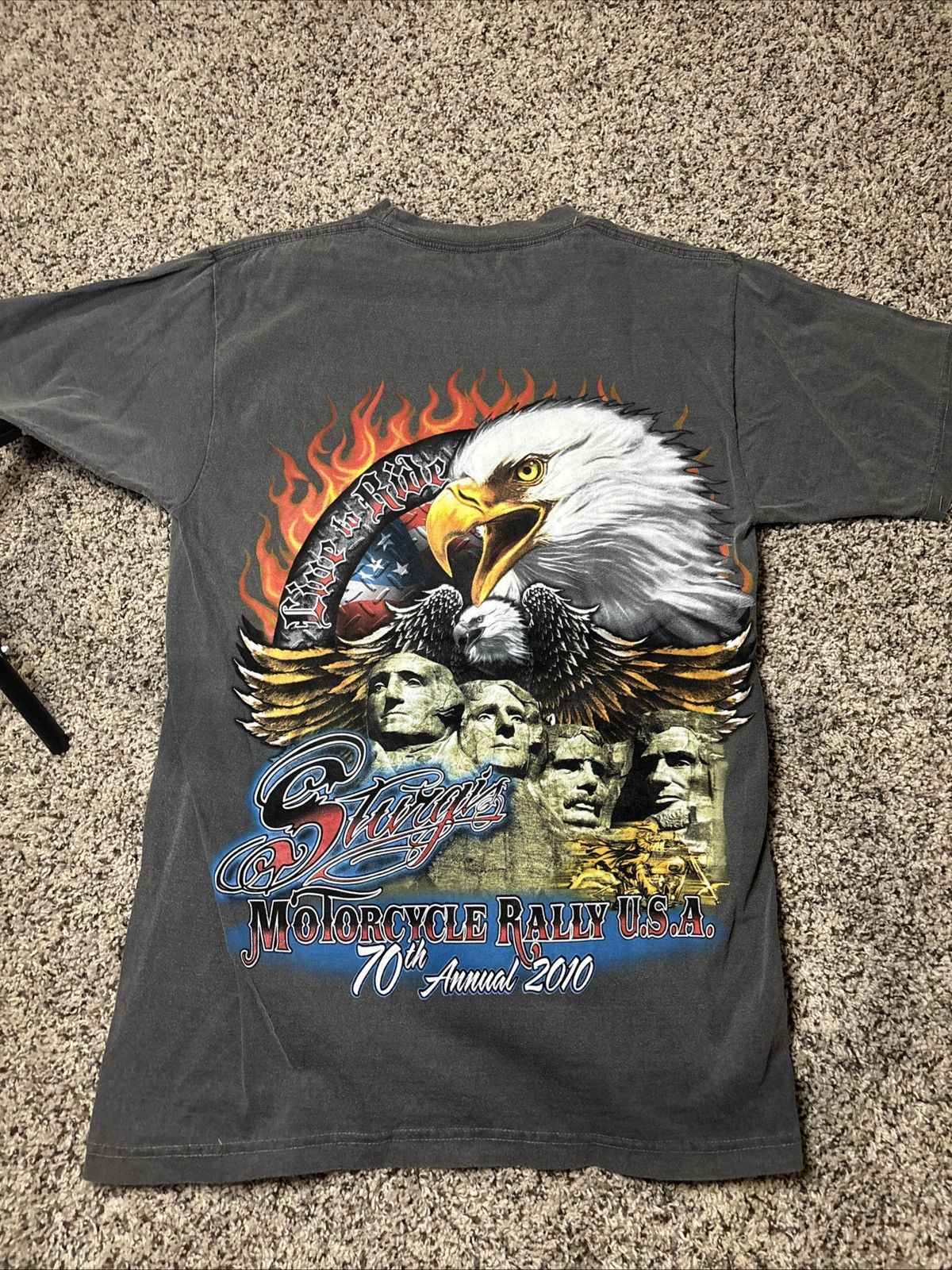 Harley Davidson Vintage Tee Size US XL / EU 56 / 4 - 2 Thumbnail