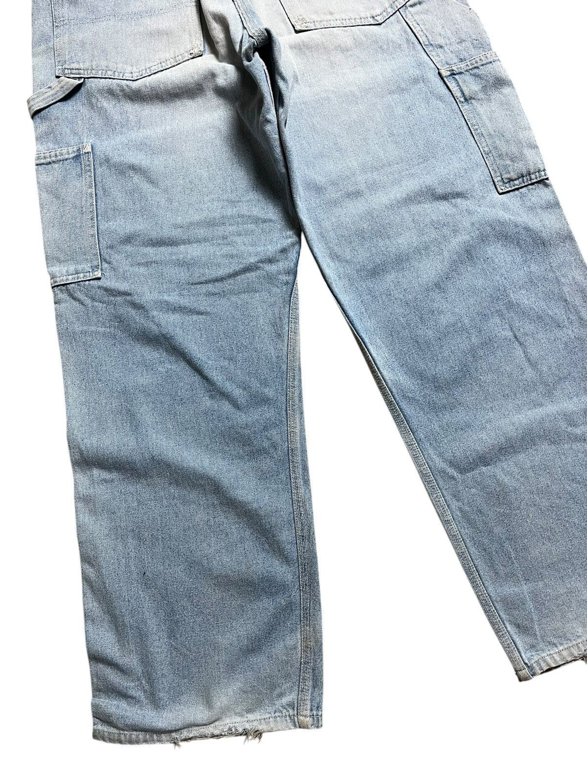 Japanese Brand × Vintage VINTAGE SMITH’S MADE AMERICA CARPENTER WASHED BLUE JEAN Size US 32 / EU 48 - 8 Thumbnail