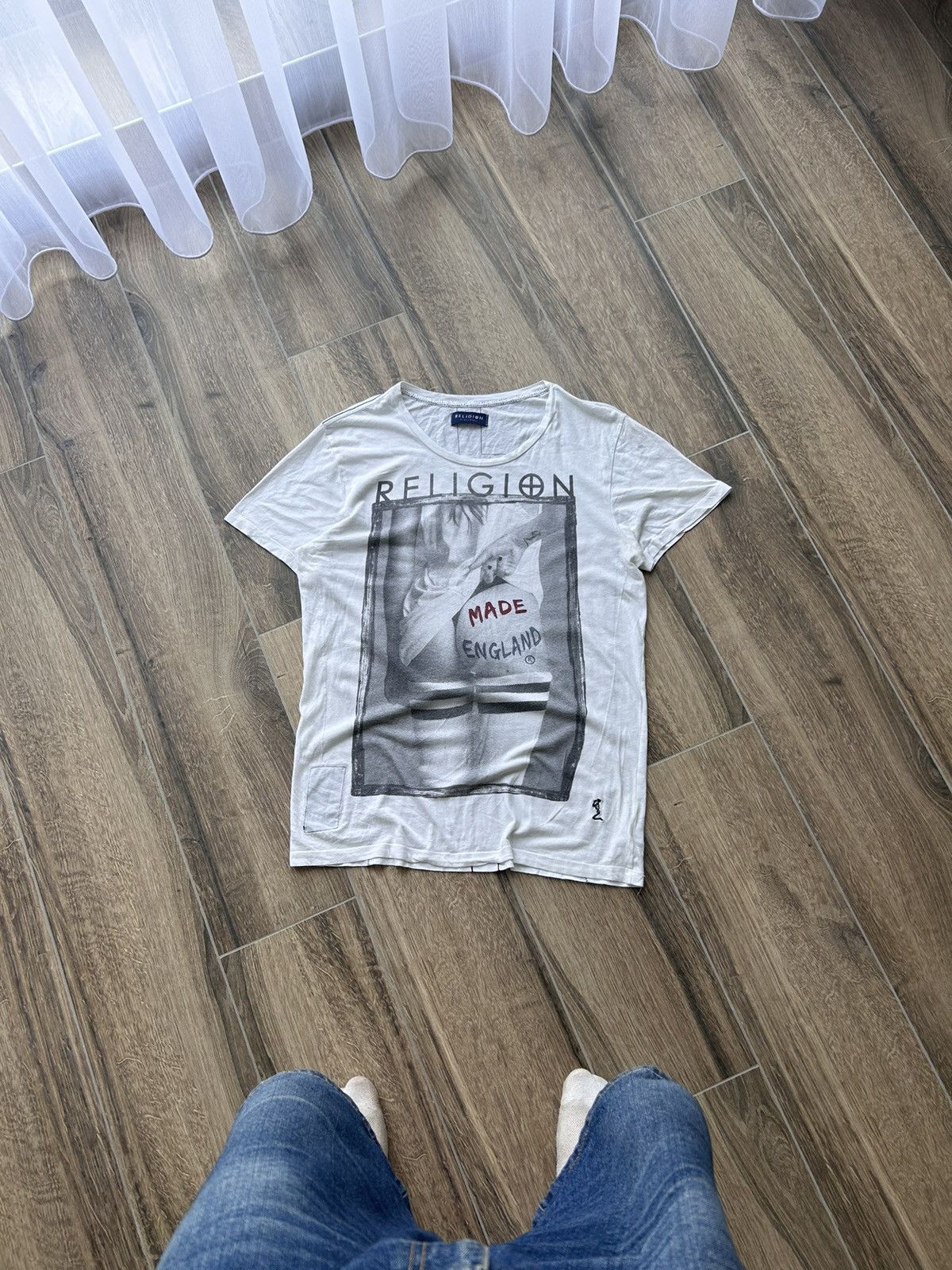 Other Religion big logo shirt made in England avant-garden Size US M / EU 48-50 / 2 - 1 Thumbnail