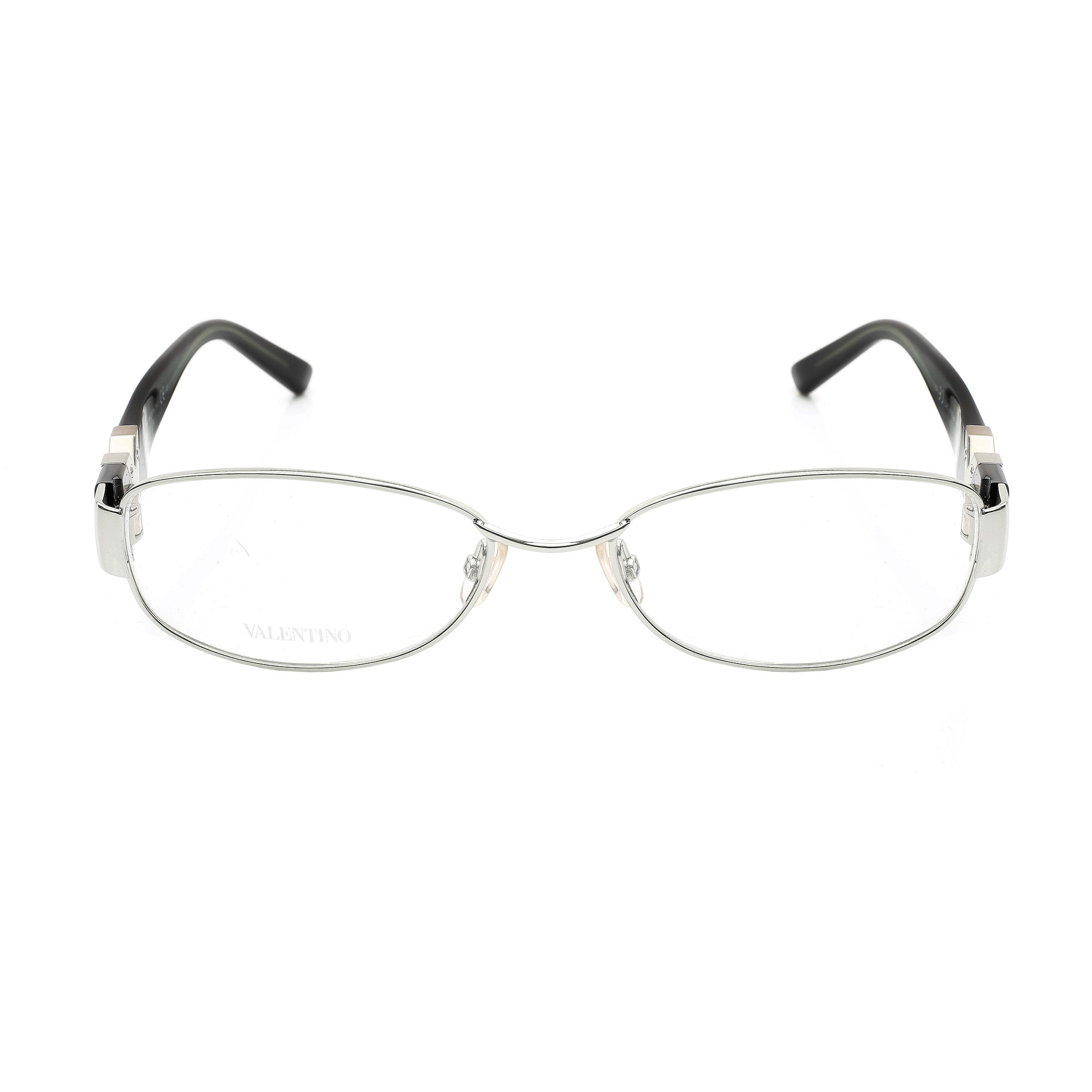 Valentino Valentino '90s Signature Purple Metal Rectangular Glasses Size ONE SIZE - 2 Thumbnail