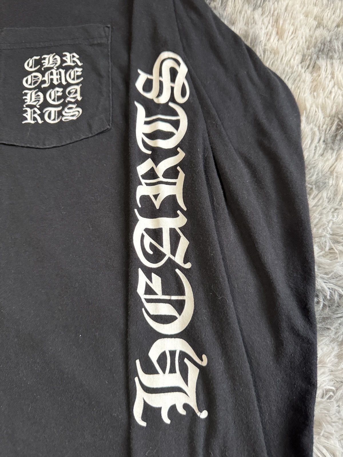 Chrome Hearts Chrome Hearts Black Script Long Sleeve Size US M / EU 48-50 / 2 - 3 Thumbnail