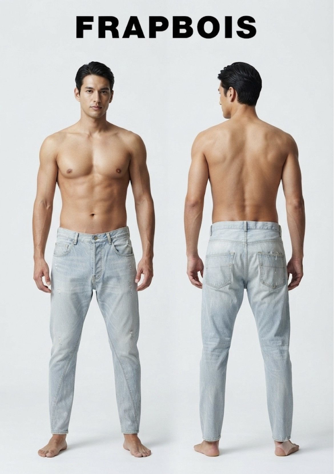 Frapbois × If Six Was Nine × Issey Miyake Frabois Drop Crotch Jeans Size US 33 - 1 Thumbnail