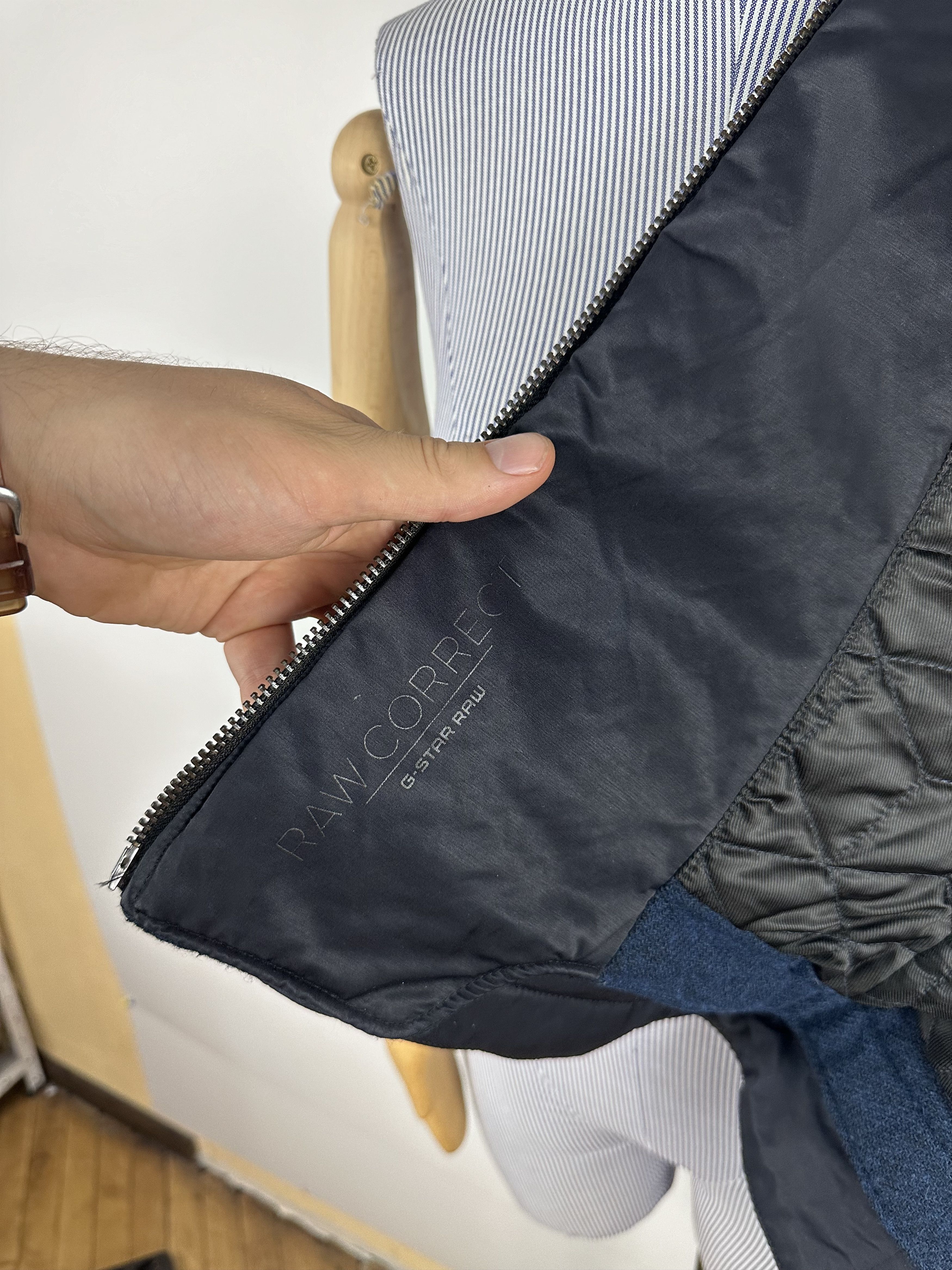 G-Star G Star Raw Cook Jacket Wool Blue Size M Size M / US 6-8 / IT 42-44 - 17 Thumbnail