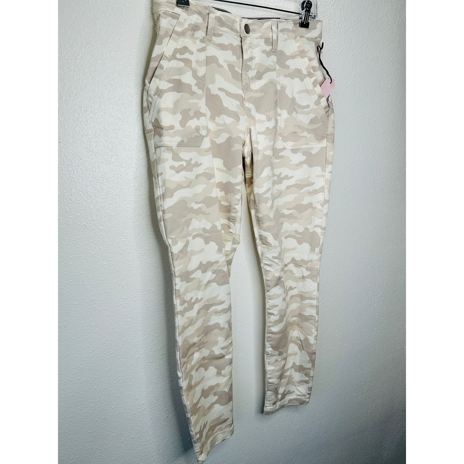 Other NWT Knox Rose Tan Army Camo Skinny Mid Rise Ankle Jean 10 Size 32" / US 10 / IT 46 - 2 Thumbnail