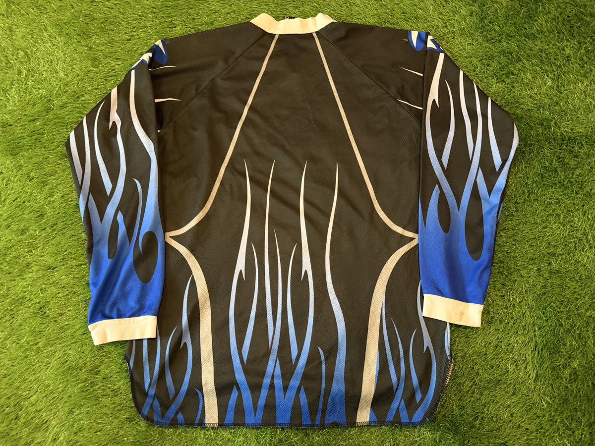 Other Vintage 90s AXO Sport AOP D Max Racing Motocross Flames Size US L / EU 52-54 / 3 - 5 Thumbnail