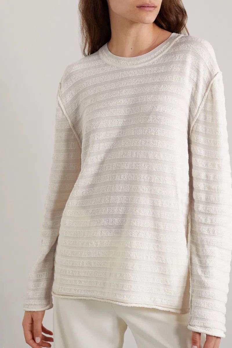 The Row The Row Giusti Stiped Knitted Sweater Size XL / US 12-14 / IT 48-50 - 4 Thumbnail