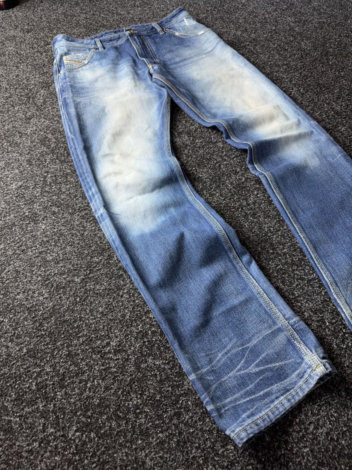 Diesel Vintage 00s Y2K Diesel Luxury Krooley Denim pants Jeans Size US 30 / EU 46 - 2 Thumbnail