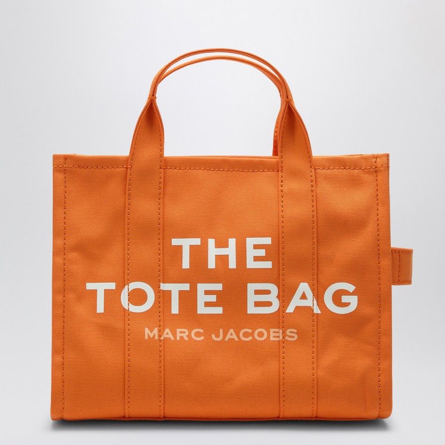 Marc Jacobs o1d2blof0824 Size: OS / Medium Cotton Tote Bag in Orange Size ONE SIZE - 1 Thumbnail