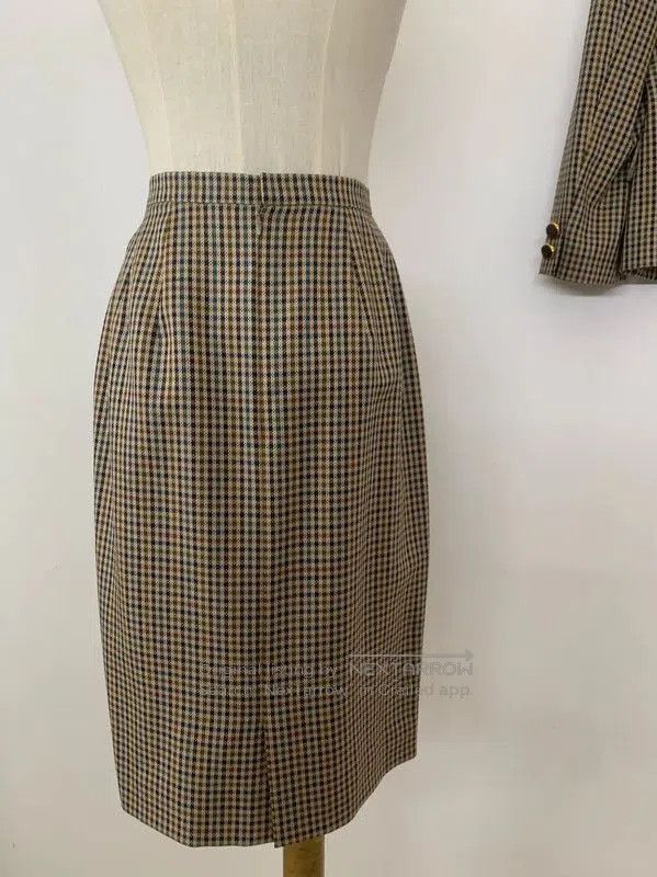 Burberry Burberry Brown Wool Blend Dress Size M. Size M / US 6-8 / IT 42-44 - 8 Thumbnail