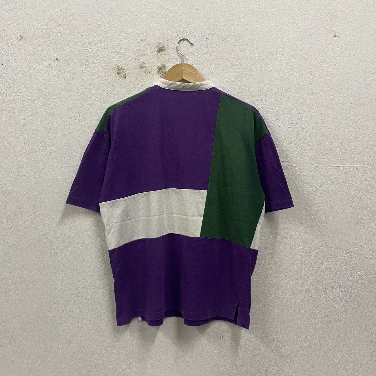 Japanese Brand × Vintage 🔥🇯🇵Vintage Niko And … Colour Block Retro Mandarin Collar Tee Size US L / EU 52-54 / 3 - 2 Thumbnail