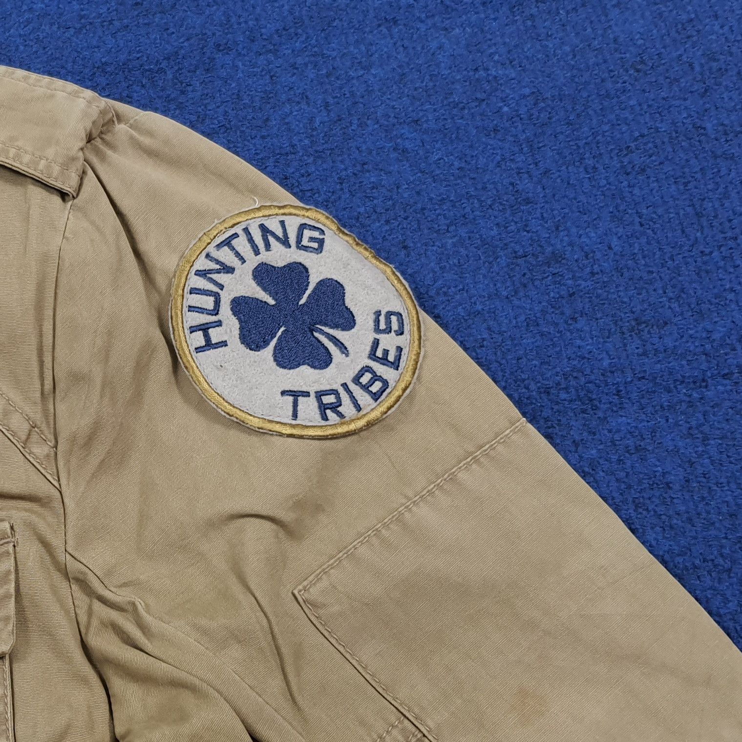 Vintage Vintage Kriff Mayer Patches Cargo Military Chore Coat C278N4 Size US M / EU 48-50 / 2 - 5 Thumbnail