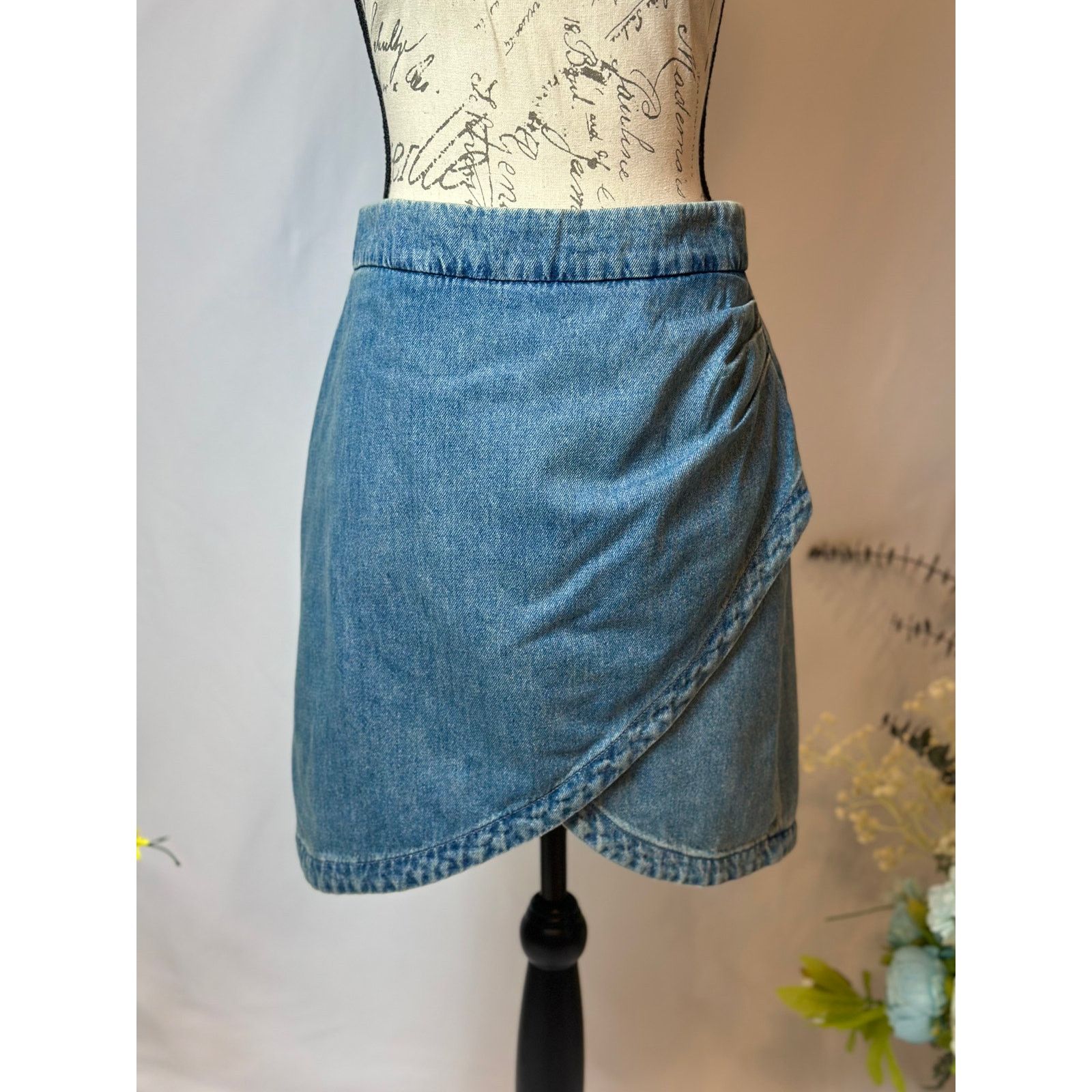 Zadig & Voltaire Zadig & Voltaire Julipe Denim Skirt Light Blue 34 (XS) Size 24" / US 00 / IT 34 - 7 Thumbnail