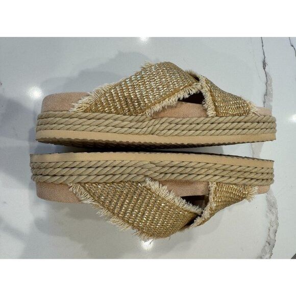 Mou Mou NEW Criss Cross Rope Sandal in Raffia Size 38 Size US 8 / IT 38 - 5 Thumbnail
