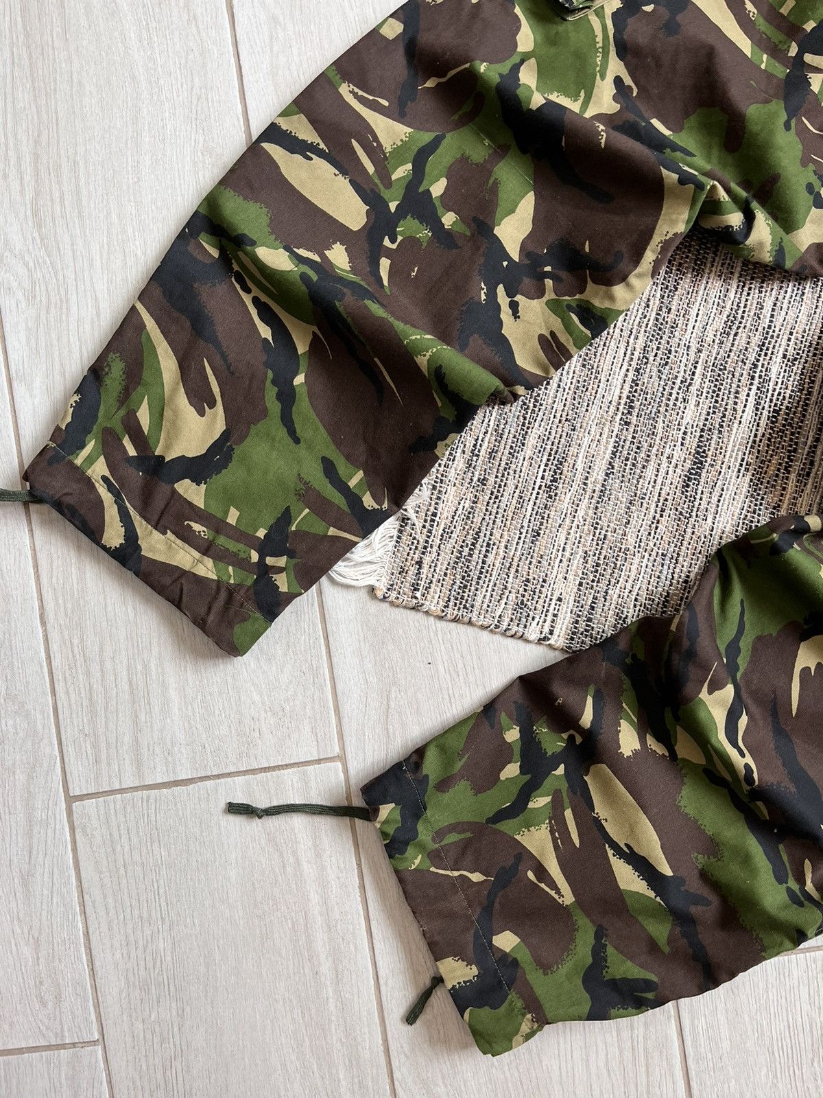 Vintage Vintage Camo Combat trousers pants cargo drawstrings Size US 32 / EU 48 - 12 Thumbnail