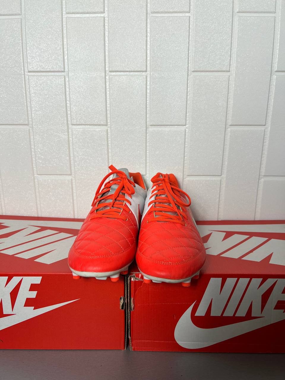 Nike VINTAGE NIKE TIEMPO FG SOCCER SHOES JERSEY BLOKECORE Y2K 90s Size US 12 / EU 45 - 4 Thumbnail