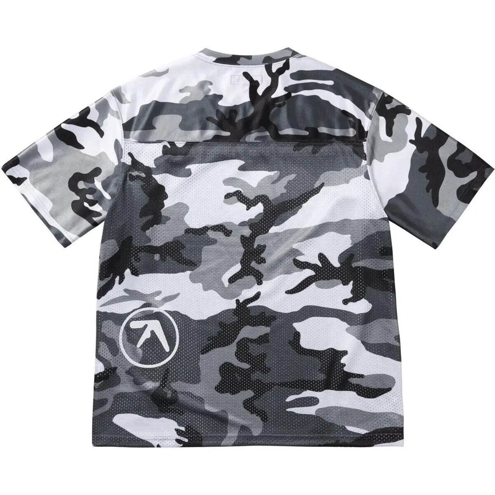 Supreme Supreme Aphex Twin Football Jersey Snow Camo SS25 Size XL Size US XL / EU 56 / 4 - 2 Thumbnail