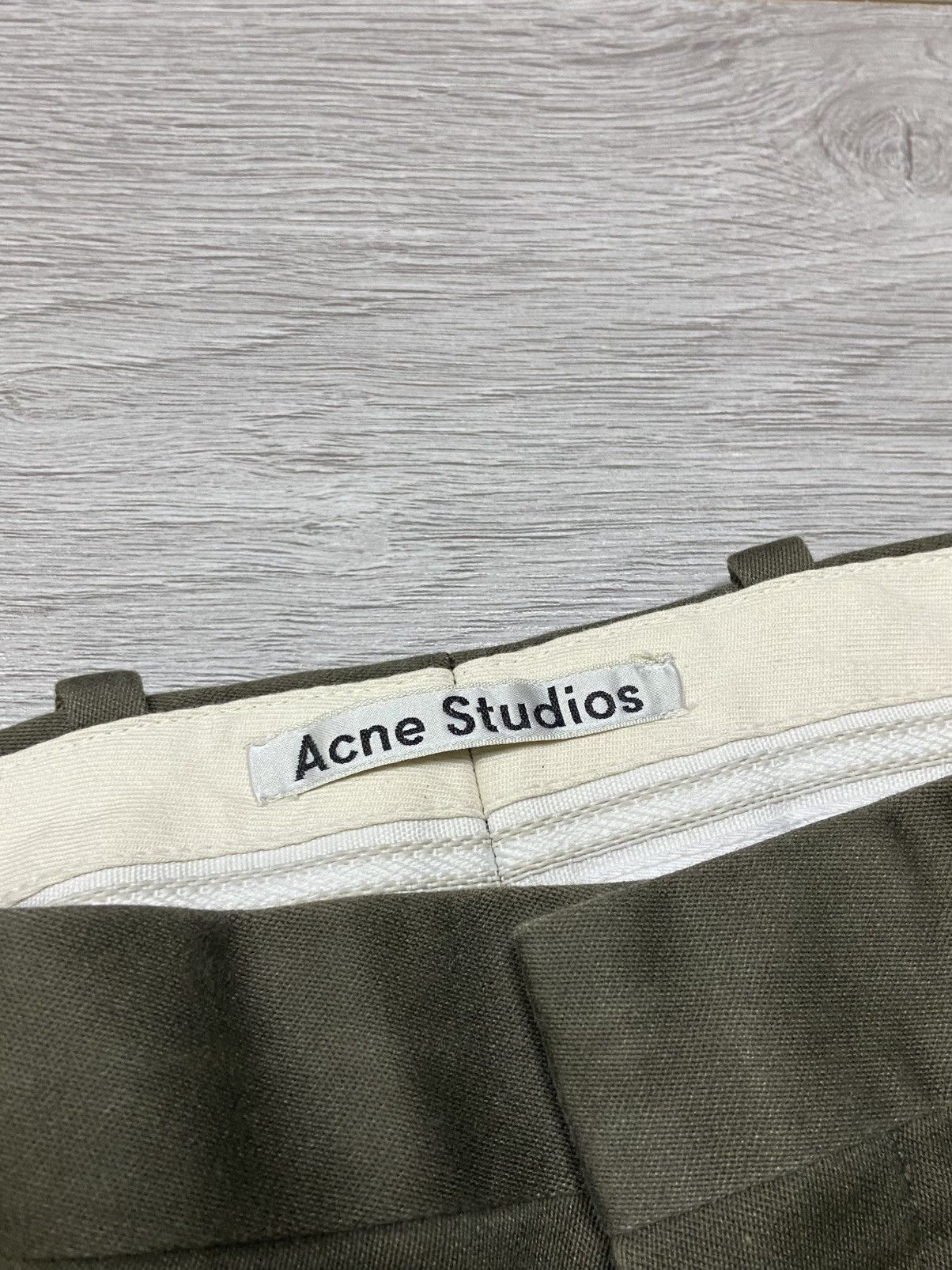 Acne Studios Acne Studios Cone Cotton chino Casual Pants trousers tapered Size US 30 / EU 46 - 4 Thumbnail