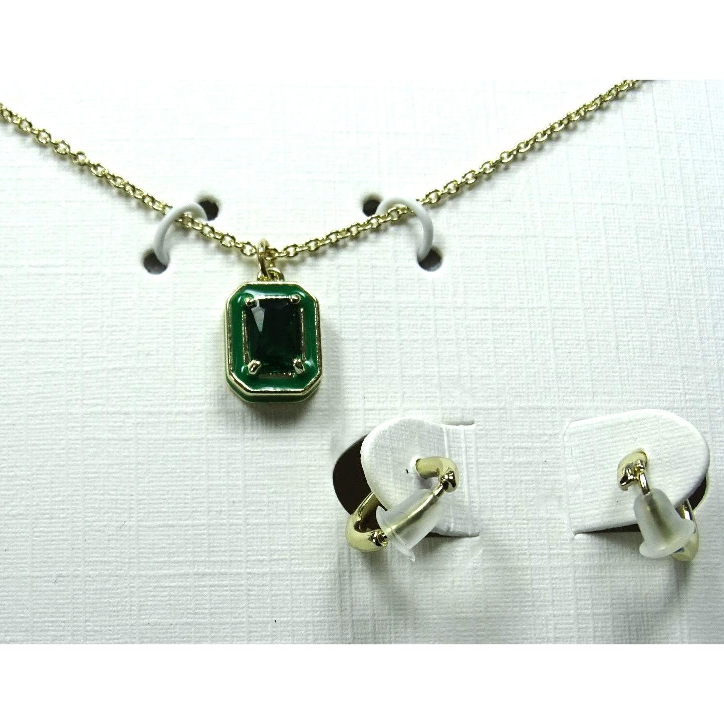 Other Unwritten 14K Gold Flash Plated Necklace & Earrings Set With Size ONE SIZE - 2 Thumbnail