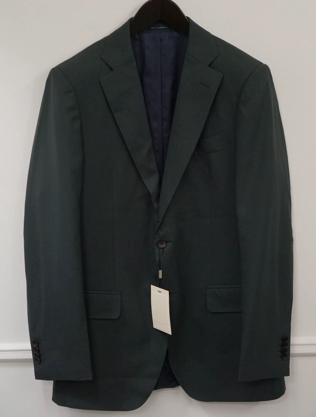 Suitsupply Men Suitsupply Blazer Lazio Pure Wool Vitale Barberis US40L Size 40L - 1 Thumbnail