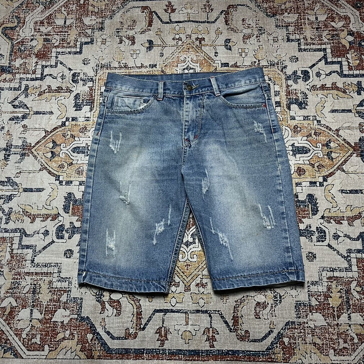 Japanese Brand × Vintage Vintage Japanese Brand TVT Style Distressed Jeans Size US 32 / EU 48 - 2 Thumbnail