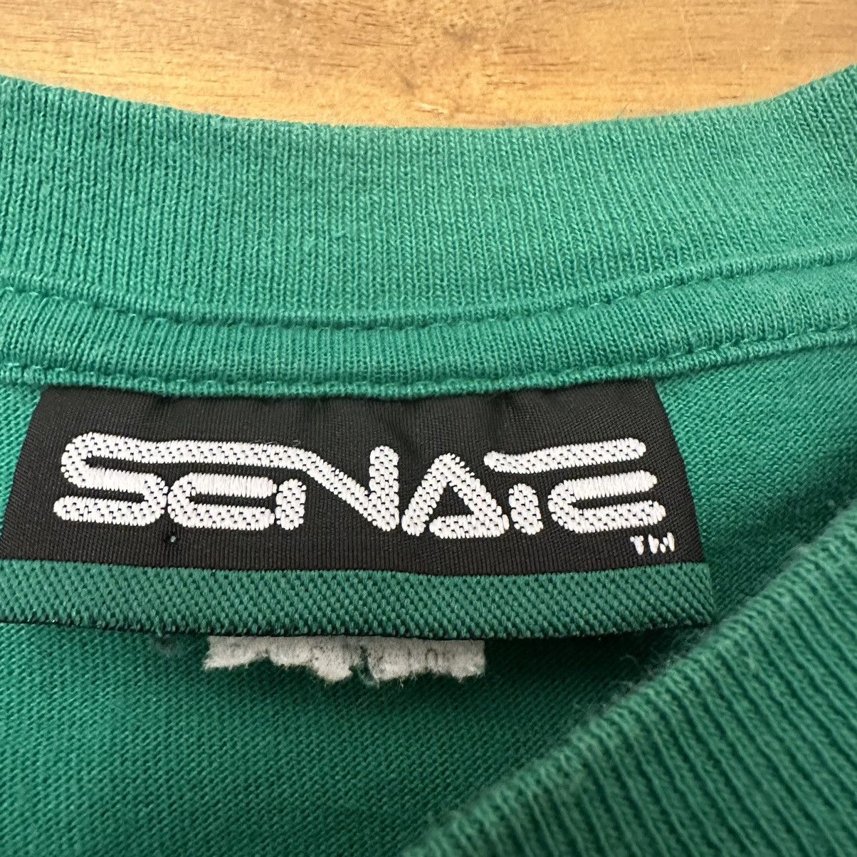 Vintage Vintage 90s Senate Skate Skateboarding Military Tank Shirt Size US M / EU 48-50 / 2 - 5 Thumbnail
