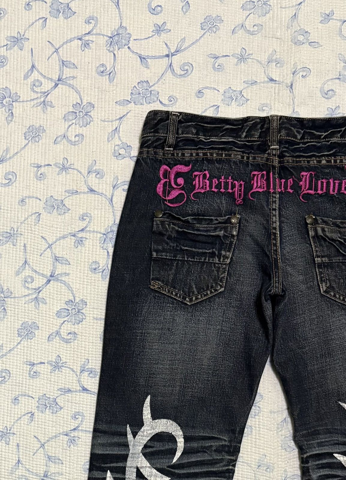 Other Betty Blue Love Streetwear Jeans Distressed Denim Size US 31 - 11 Thumbnail