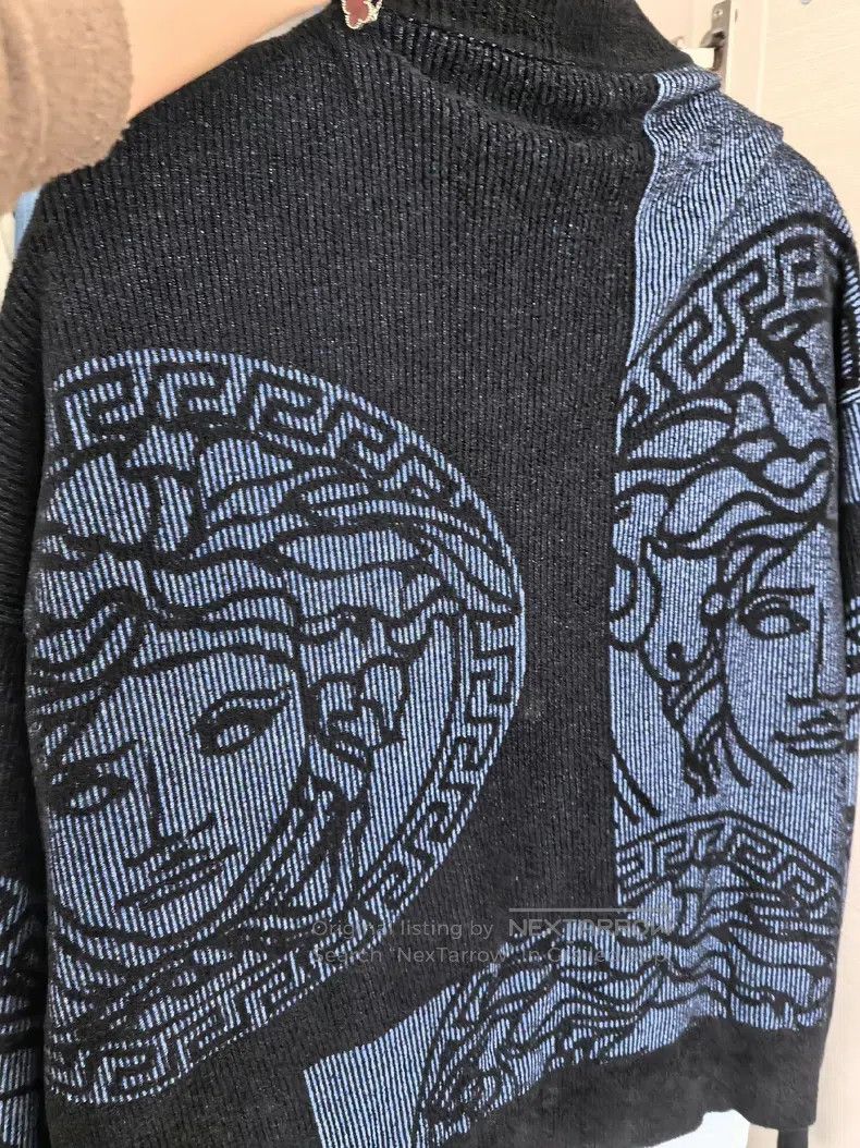 Versace Versace Zippered sweater Size US XXL / EU 58 / 5 - 4 Thumbnail