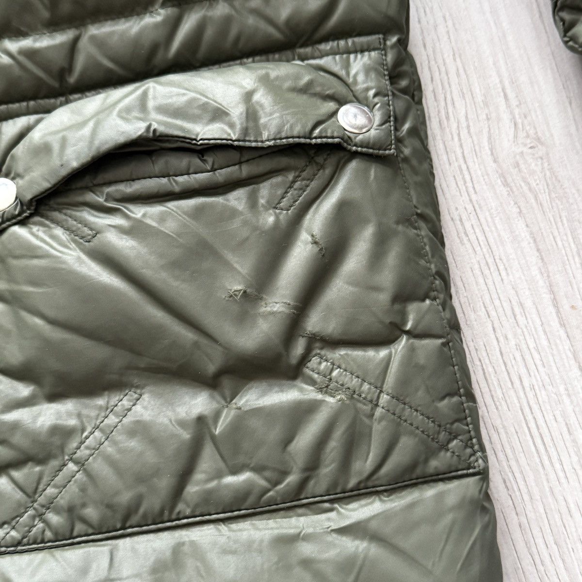Henrik Vibskov Henrik Vibskov Khaki Green Down Puffer Parka Jacket Size US XS / EU 42 / 0 - 7 Thumbnail