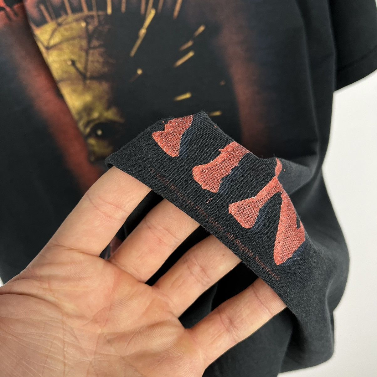 Expert Horror Vintage Hellraiser “I am Pain” Horror movie T Shirt 2002 Size US L / EU 52-54 / 3 - 8 Thumbnail