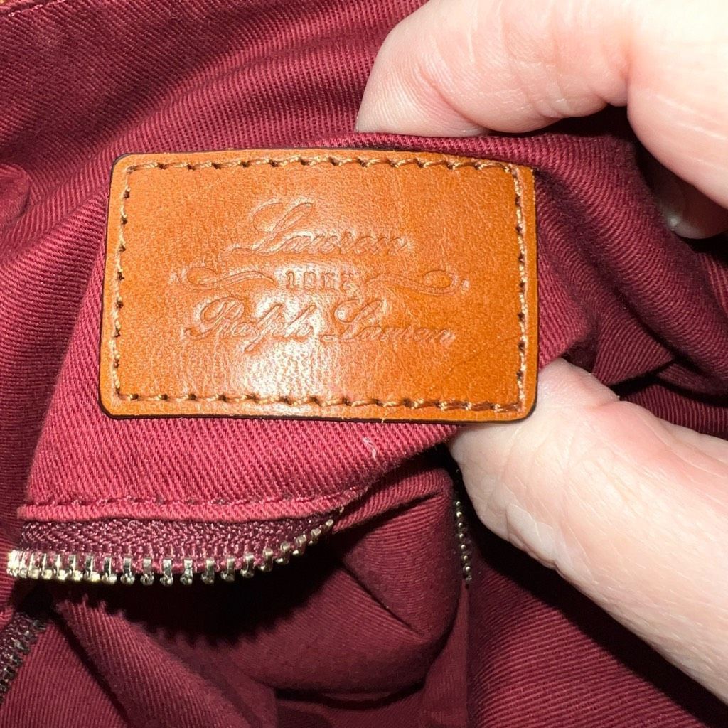 Lauren Ralph Lauren Ralph Lauren Leather Farrington Hobo Shoulder Bag Size ONE SIZE - 14 Thumbnail