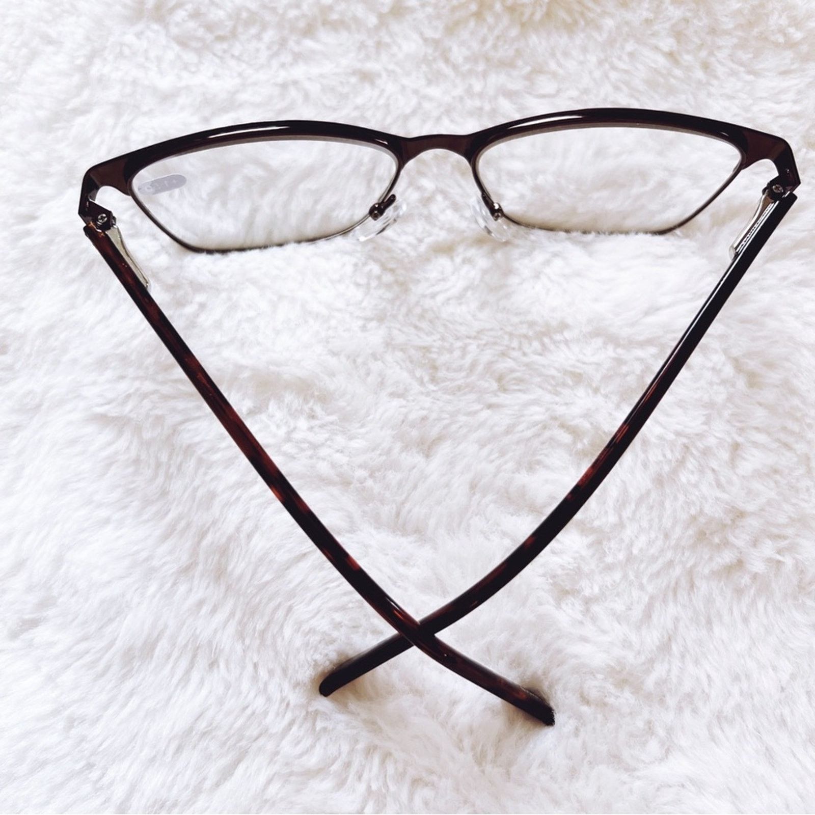 Other Esme Metallic Brown Classic Sleek Reader Glasses Size ONE SIZE - 9 Thumbnail